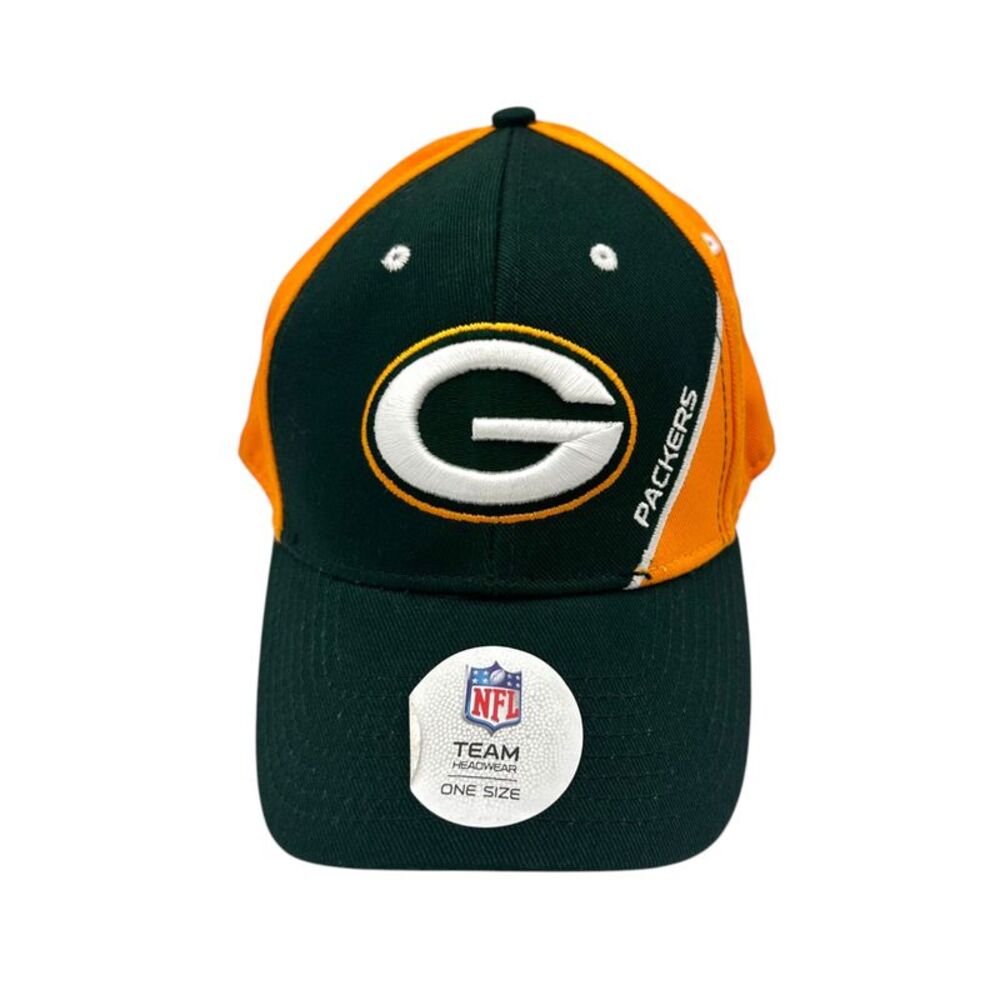 NFL Green Bay Packers Classic Logo Embroidered Adjustable Hat, One Size